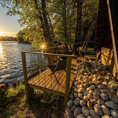 Laawu Kultainkoski Lüks kamp alanı Kotka